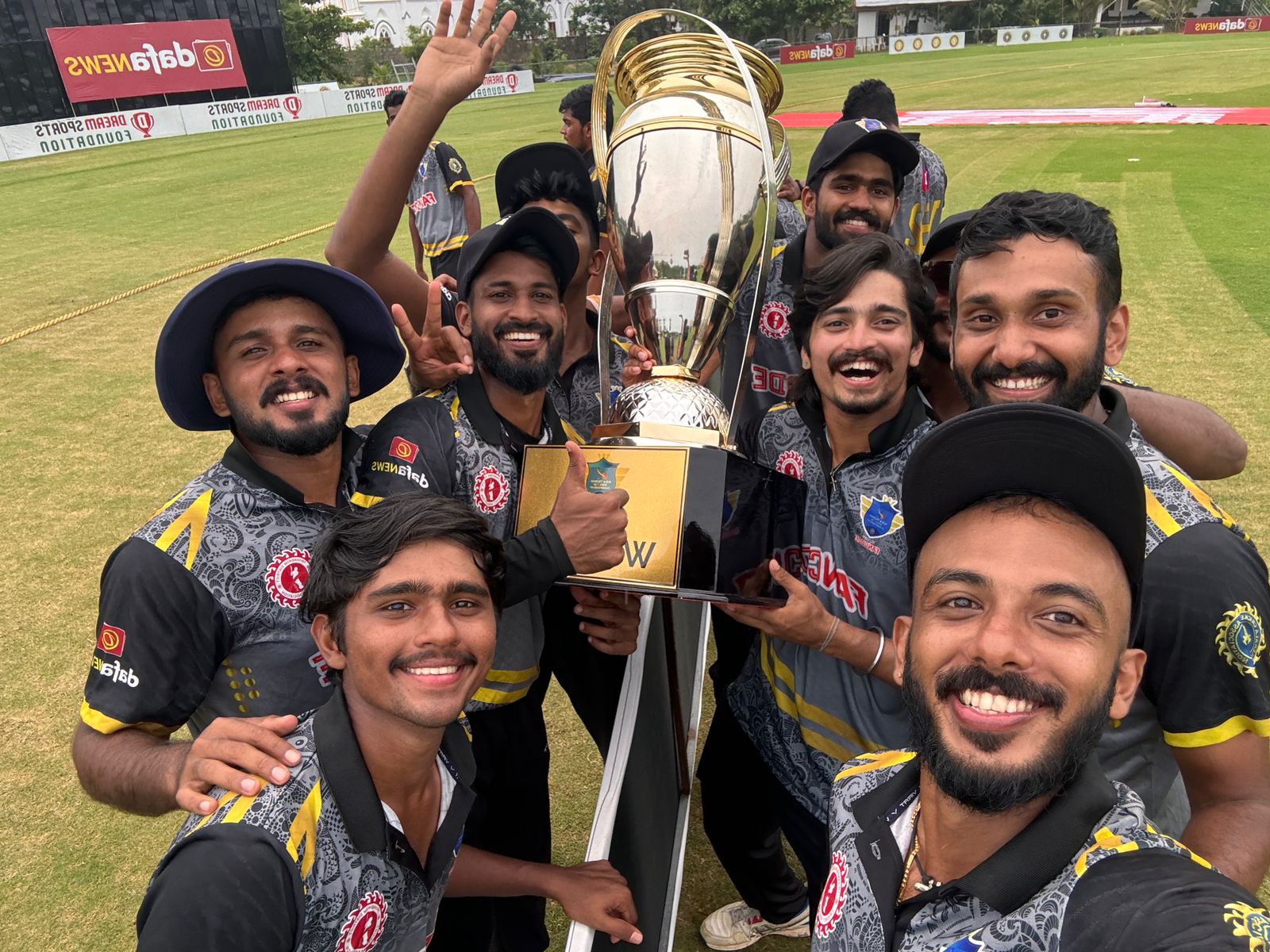 Trivandrum DCA the Champions of NSK Trophy 2024